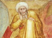 Averroès, Andrea di Bonaiuto, Triomphe de saint Thomas d’Aquin