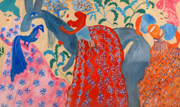 بايا، الحمار الأزرق، 1950 - مجموعة مؤسسة كامل لازار