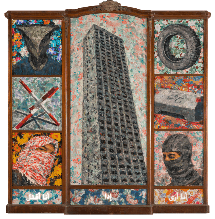 Ayman Baalbaki, "Yuk (Armoire)", 2012