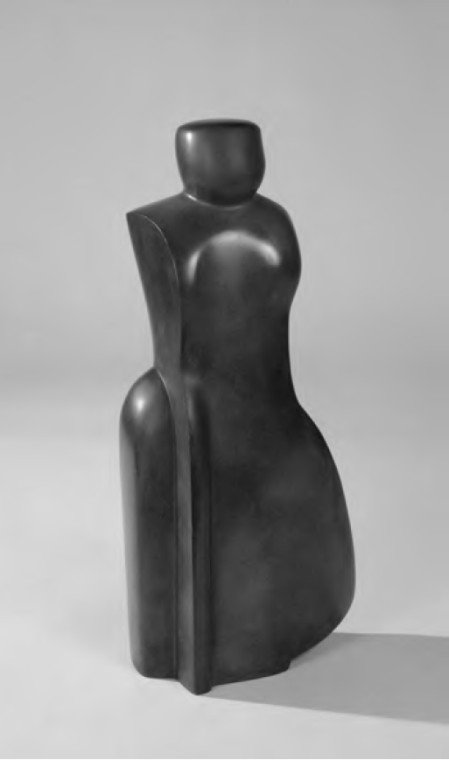 Adam Henein, “Sheikh El Balad”, bronze, 1974