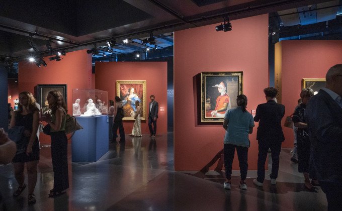 Vernissage de l'exposition Le Mystère Cléopâtre, 17 juin 2025.