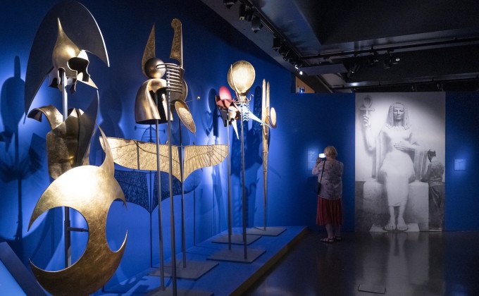 Vernissage de l'exposition Le Mystère Cléopâtre, 17 juin 2025.
