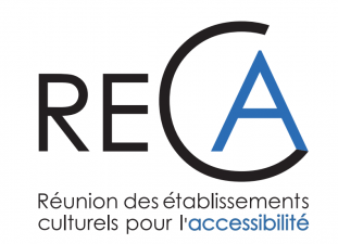 Logo de la Réunion des établissements culturels pour l'accessibilité 