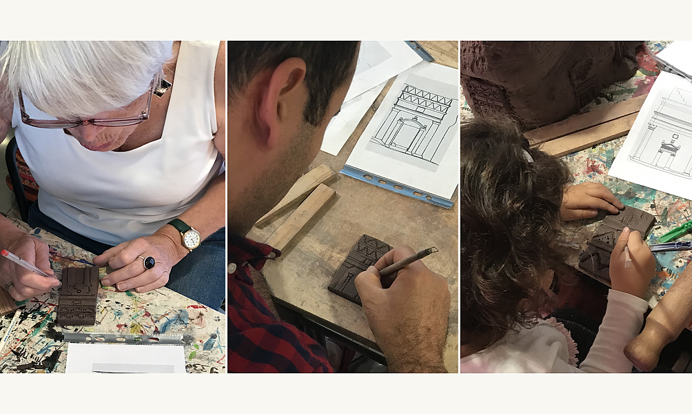 L'atelier de création « Les mains dans l'argile! », Institut du monde arabe, 12-13 octobre 2019