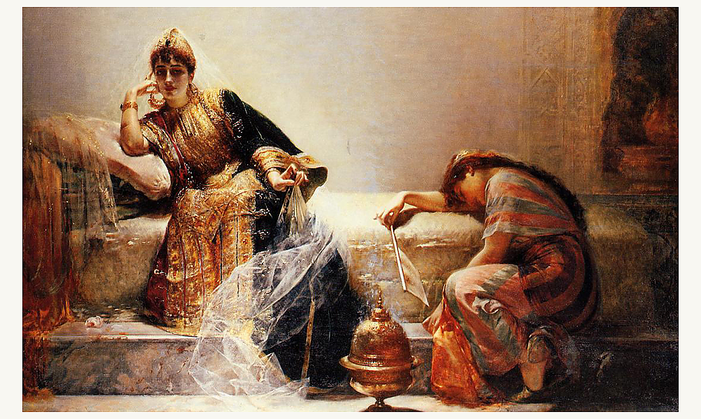 "Scheherazade" par Édouard Frédéric Wilhelm Richter (1844-1913) D.R.