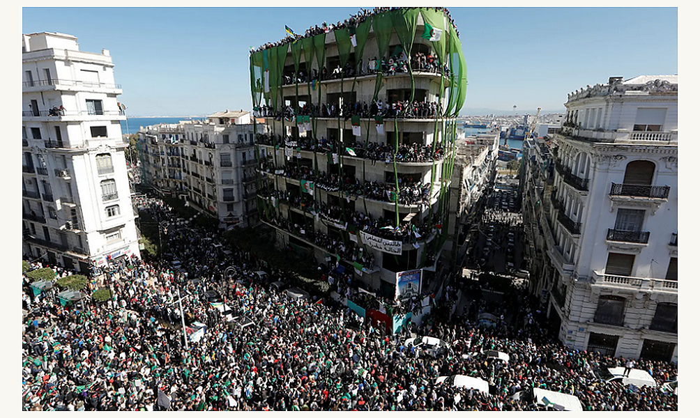 Manifestation à Alger,1er mars 2019 © Adjer