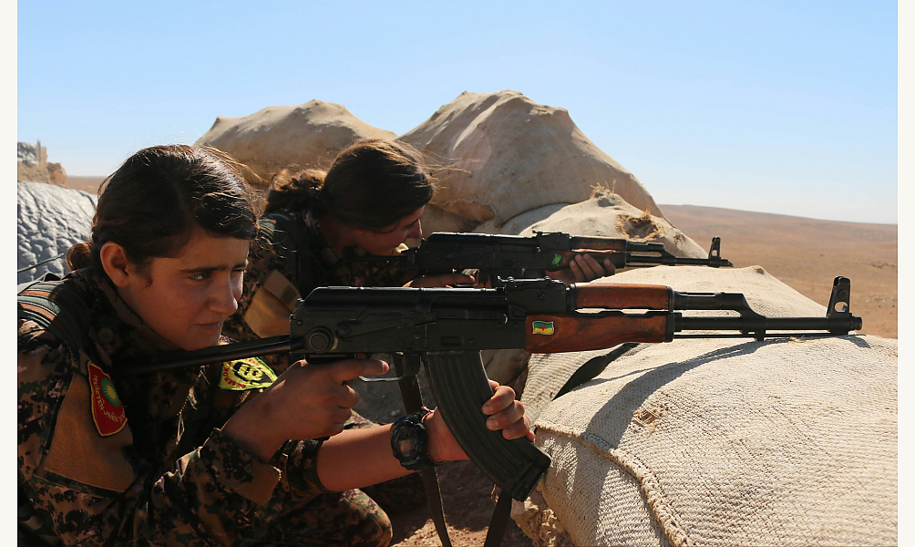 Combattantes yézidis en Irak. © Kurdishstruggle