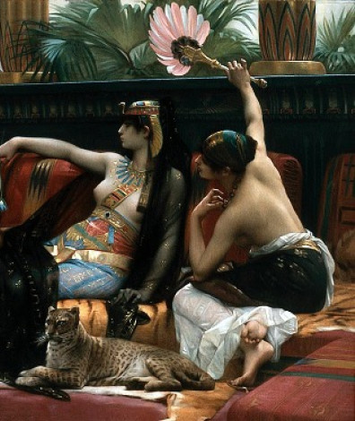 Alexandre Cabanel, Cléopâtre essayant des poisons sur des condamnés à mort, 1883