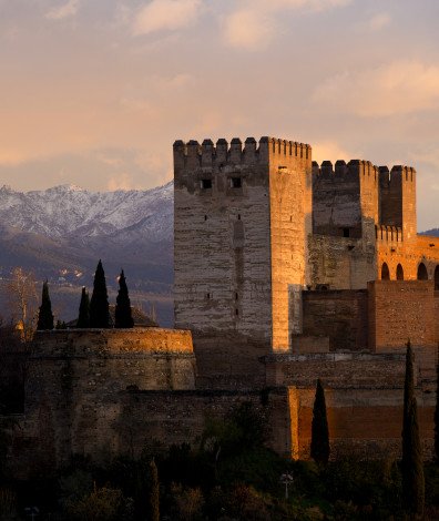 Le palais de l'Alhambra à Grenade