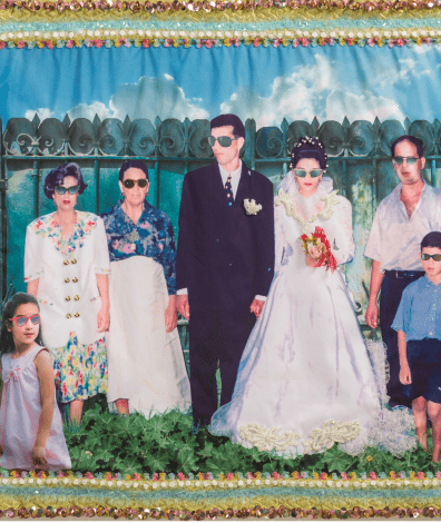 Aïcha Filali (née à Tunis en 1956, vit et travaille à Tunis), Mondher et Amel, 2013.