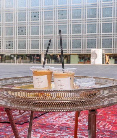 Pop-up coffee store Bayti, IMA sept/oct 2026