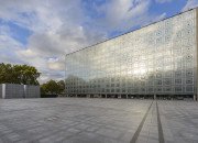 Façade Sud de l'IMA