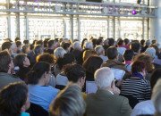 Salle du Haut Conseil avec public
