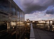 La terrasse de l'Institut du monde arabe