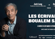 Affiche Les écrivains autour de Boualem Sansal format 1920-x-1080-pxl