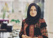 La poétesse palestinienne Nida Younis