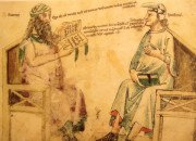 Averroès dialogue avec Porphyre, Monfredo de Monte Imperiali