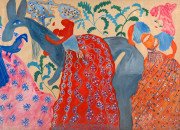 BAYA, L'Âne bleu, ca 1950