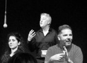 Manuela Centrone, Antonio Rodriguez Yuste, Carlos Carreras durant une performance