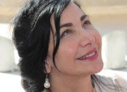 Photographie de la poétesse syrienne Maram al Masri