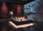 Scénographie de l'exposition Byblos