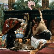Alexandre Cabanel, Cléopâtre essayant des poisons sur des condamnés à mort, 1883 
